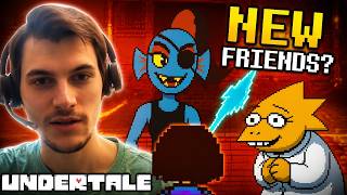 Became Friends With Undyne & Meeting Alphys!? | Undertale (Part 4) Hotland