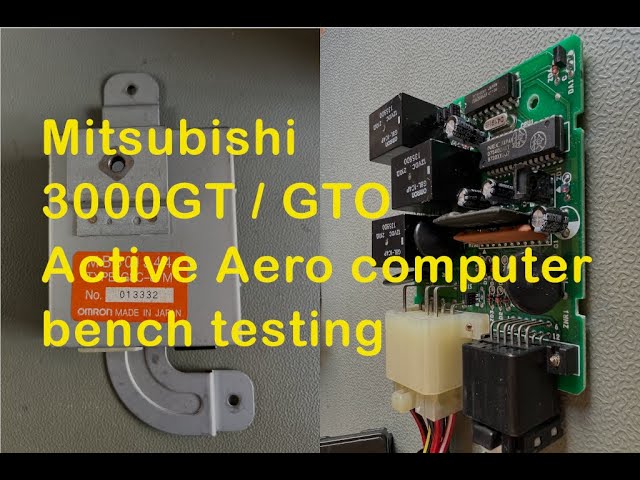Mitsubishi 3000GT / GTO Active Aero computer bench test