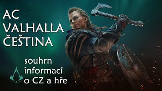 NAMLUVENO: Assassins Creed: Valhalla CZ - souhrn informací / čeština