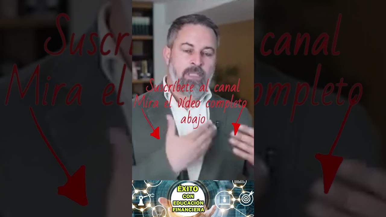 Santiago Abascal:" Me escandaliza la amnistía" 