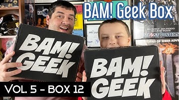 Let’s Open Up The BAM! Geek for December...with a twist and a trade! - Volume 5, Box 12