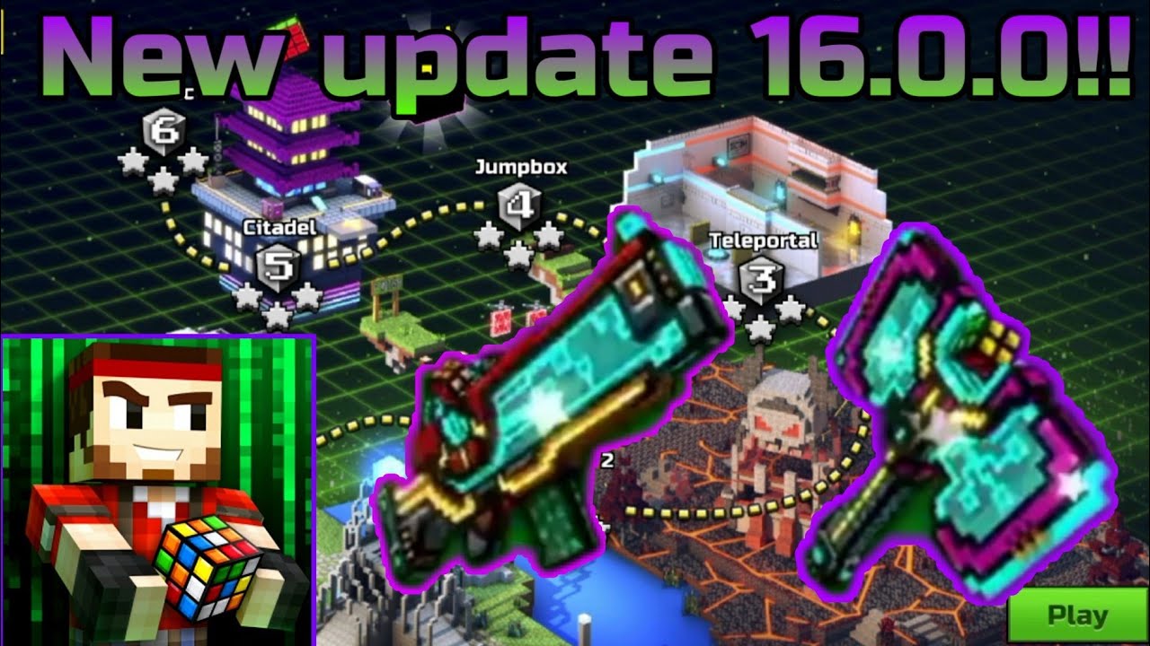 Pixel gun 3d. New update 16.0.0! New Campaign World 4!