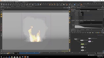 Complete Houdini Bootcamp 24: Finishing and caching the fire on disk