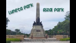 Rizal Park or Luneta park | Pinoy Tasteful Journeys