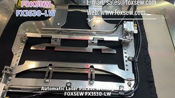 Automatic Laser Pocket Welt Sewing Machine