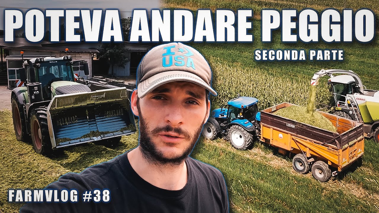 Farm Vlog#38 | Trinciamo il mais 2024 ???� | Parte 2: Terreni allagati in primavera | Class Jaguar 