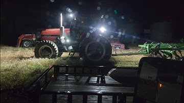 chisel plowing corn stalks