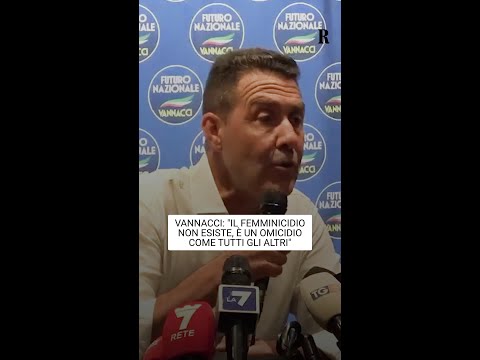 Video Vannacci: Il FEMMINICIDIO non esiste