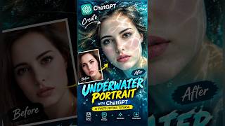 Turn Any Photo Into an Underwater Portrait with ChatGPT! 😱🌊 | AI Tutorial