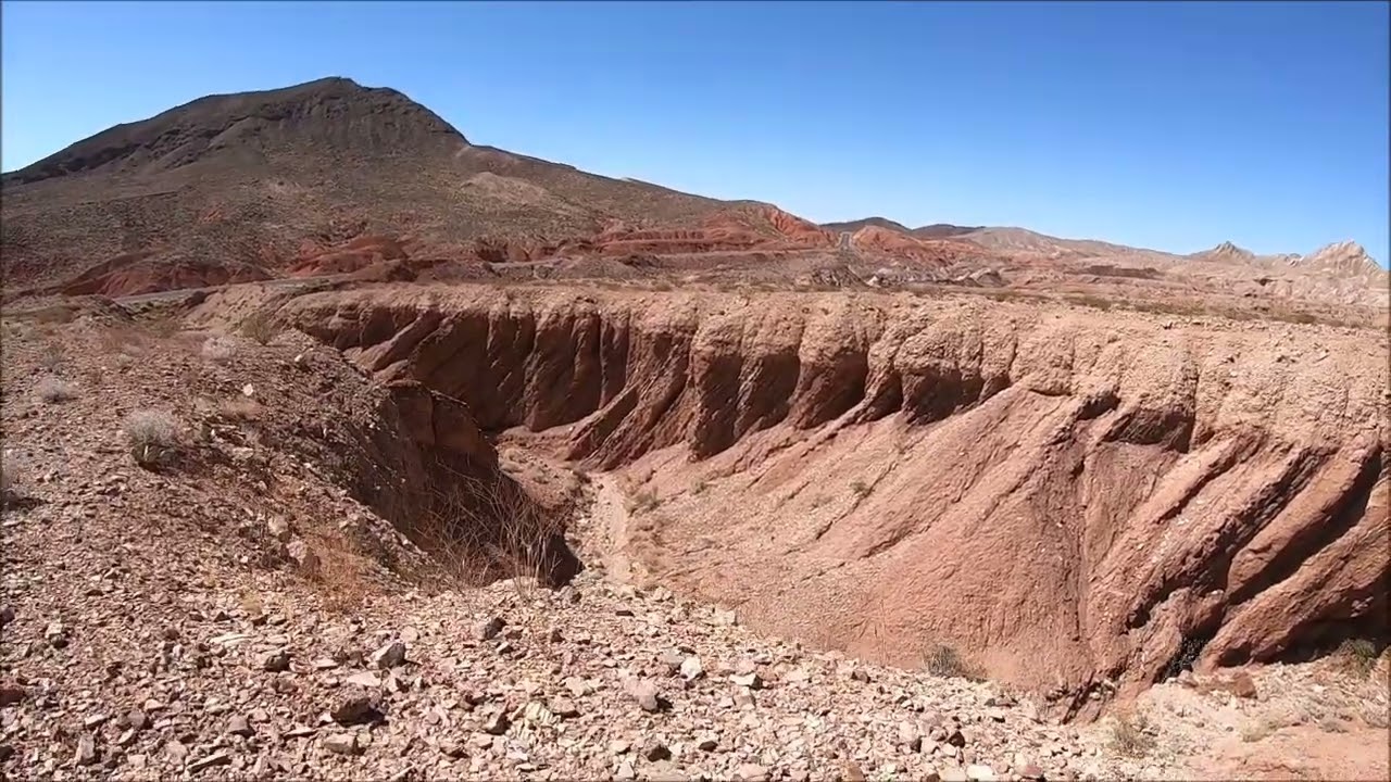 Fascinating Angular Red Sandstone formation .................