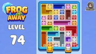 Frog Away level 74 solution