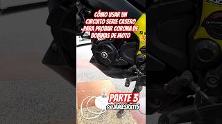 #P3 #cómo usar un #curcuito #serie #casero para #probar #corona de #bobinas #estator de #moto #fácil