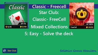 Star Club | Classic | FreeCell #5: Easy - Solve the deck screenshot 5