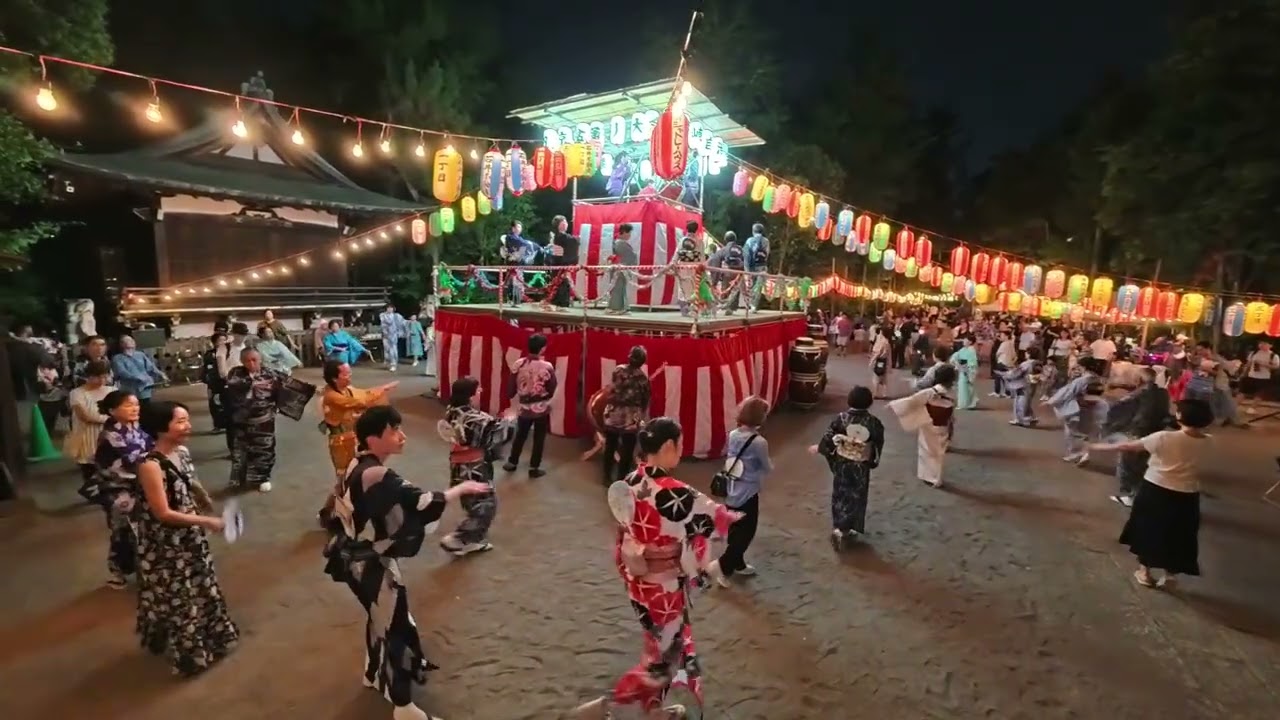 チャンチキ恋唄 上篠崎自治会納涼盆踊り大会25 2025年7月22日 江戸川区