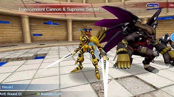 Digimon Links PVP Colisseum - VS Henatharo (Beelzemon Mutant)