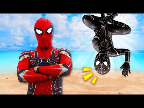 SPIDER-<strong>MAN</strong> Story <strong>In</strong> Real Life l <strong>Black</strong> Spider <strong>man</strong> Is Problem <strong>In</strong> Spider-<strong>Man</strong> Life