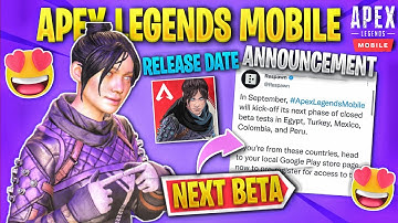 Apex Legends Mobile Next Closed Beta Official Announcement Is Here + Release Date | Apex Mobile Beta