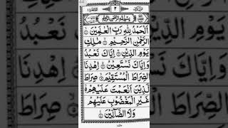 Surah Al Fatihah #Telawate Quran Majeed #love is Allah #muhammadﷺ #unfrezzmyaccount