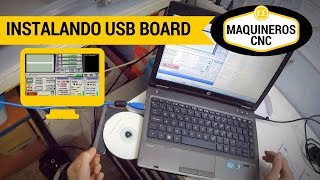 Cómo Instalar Drivers USB CNC controller Mach3