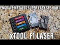 xTool F1 Laser Engraver is great for Metal Engraving!