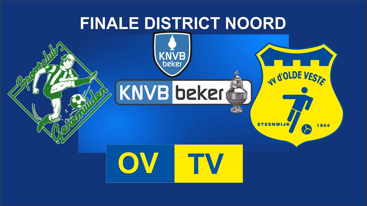 d'Olde Veste wint districtbeker KNVB Noord tegen sc Genemuiden 17-05-2023
