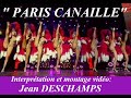 Jean DESCHAMPS Paris canaille