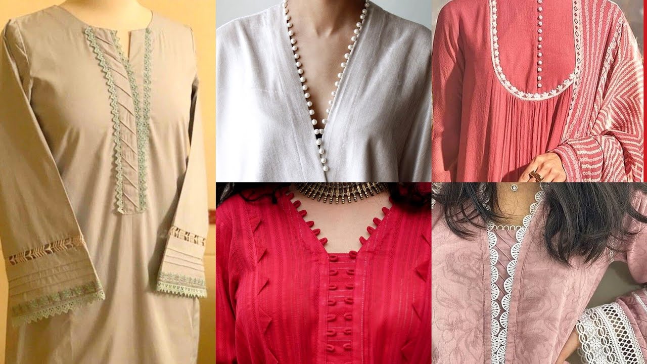 Outstanding And Very Latest Neck Designs For All Kind Of Dresses 2022