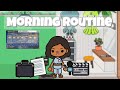 Weather Reporter Morning Routine 🎤🌤 | Toca life world