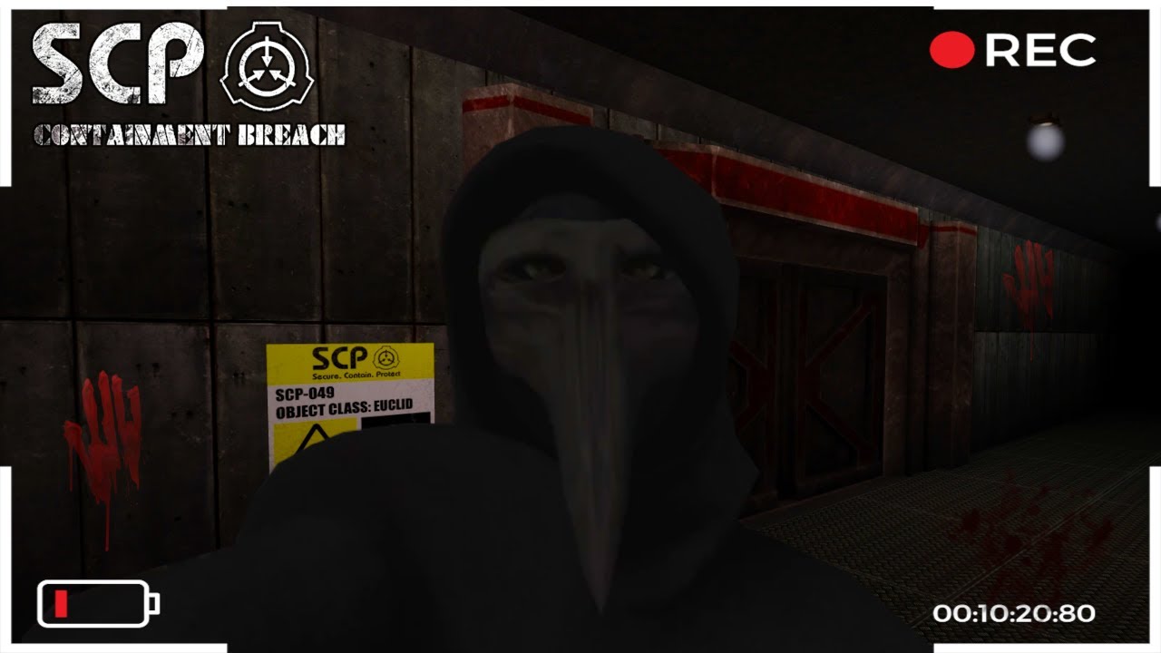 SCP 049 IS AFTER ME! - SCP Containment Breach Gameplay - Horror