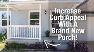 DIY Porch Railing Build // Flip House Remodel