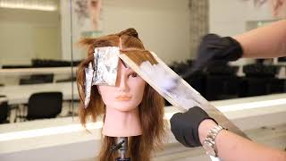 How To: Balayage con cornice per il viso con soli 14 fogli di Natasja Keijzer