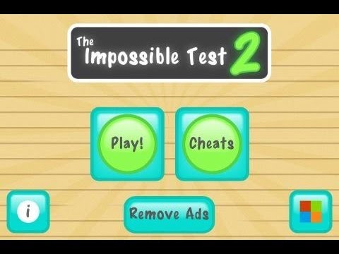 the impossible test 2 (Pixel Cube) walkthrough