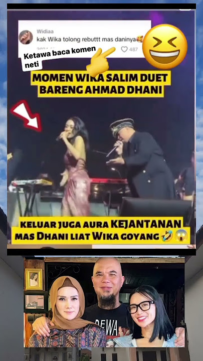 Pesona Wika Salim saat duet dengan Ahmad Dhani #ahmaddhani #mulanjameela #wikasalim