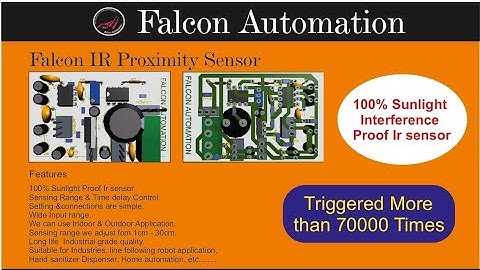 Ir sensor sunlight problem solved this sensor works (100% in sunlight) PCB |AUTOMATIC DISPENSER KIT