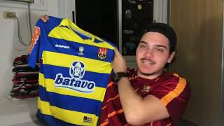 mostrando minhas camisas de time