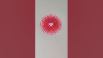 Amazing  multiple colour Spirograph design #art #asmr #spirograph