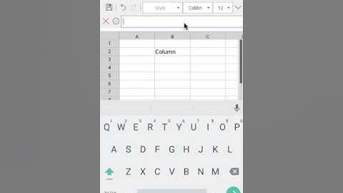 AndroXLS app to edit XLS spreadsheets from phones