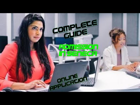 How to get admission in Seneca college | online application by Hamza butt