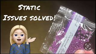 Solve Static Issues in Diamond Painting