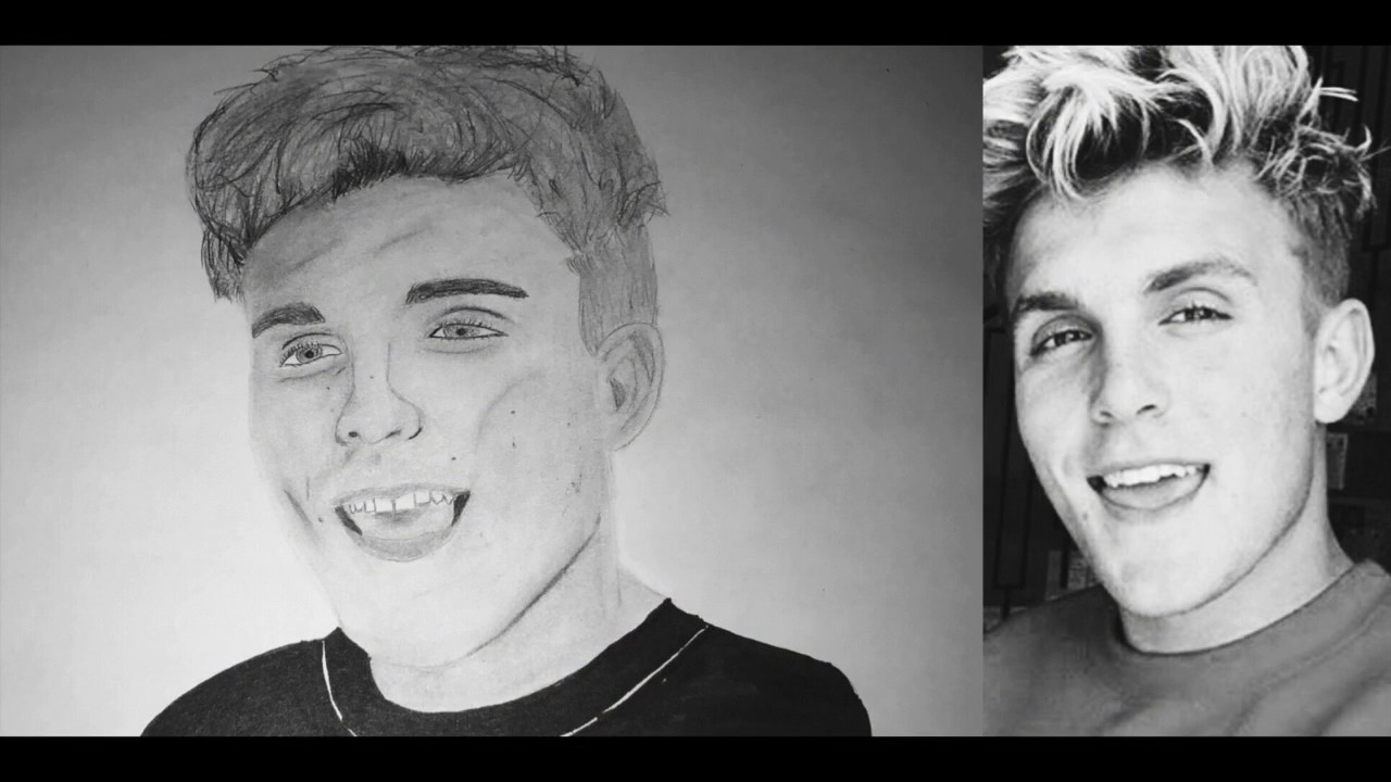 JAKE PAUL DRAWING!!!! - YouTube