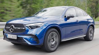 New MERCEDES GLC Coupe 2024 - DRIVING, exterior \& interior