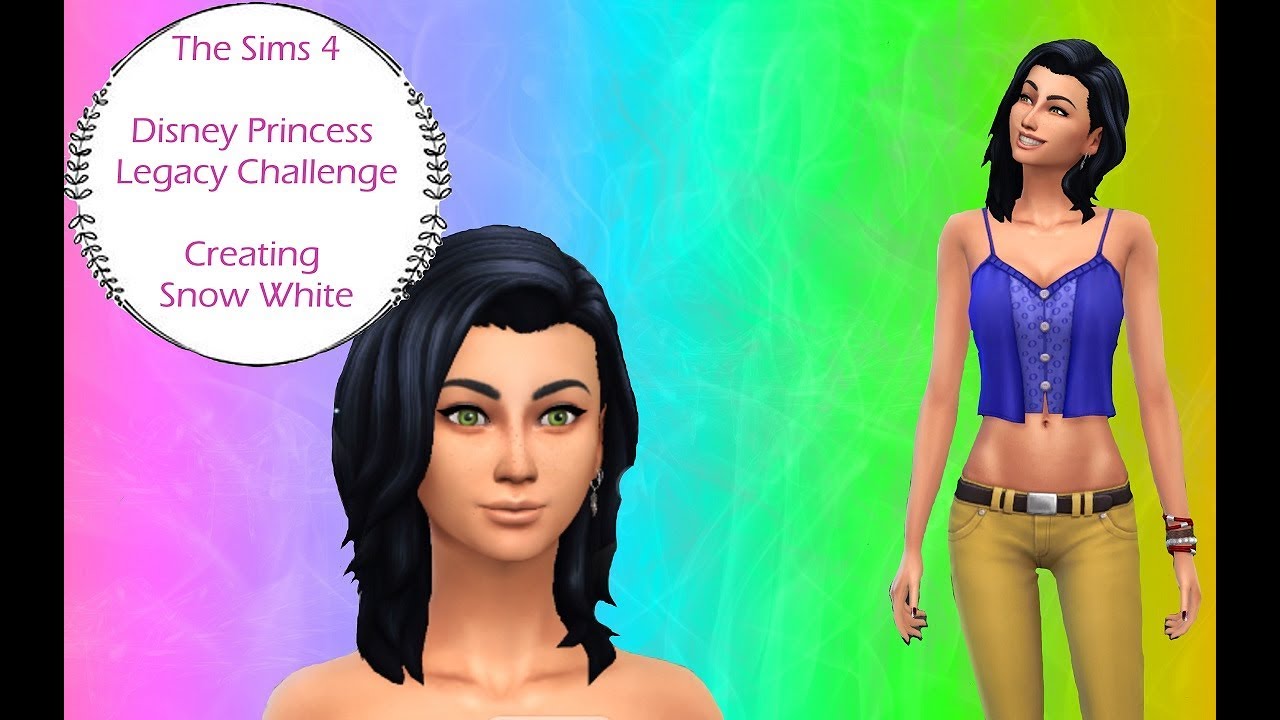 The Sims 4: Creating Steph (Snow White) Disney [Disney Princess Legacy Challenge]