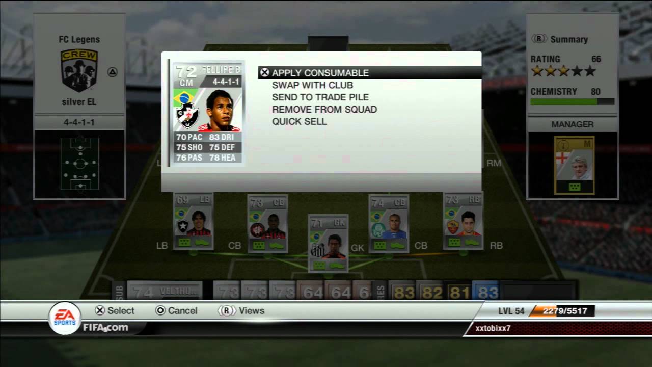 FIFA 12 | Ultimate Team | Squad Building - Brazilian Silver team ft. El Shaarawy