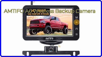 REVIEW (2025): AMTIFO A6 Wireless Backup Camera. First Look.