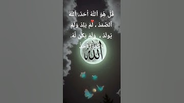 سورة الاخلاص #quran #اكسبلور #تيك_توك #دويتو #المصحف #الرحمن