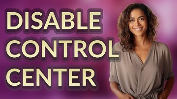 How Can I Disable Control Center on iPhone Lock Screen?