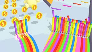 Pen rush game play all levels walkthrough|mini game zone screenshot 3