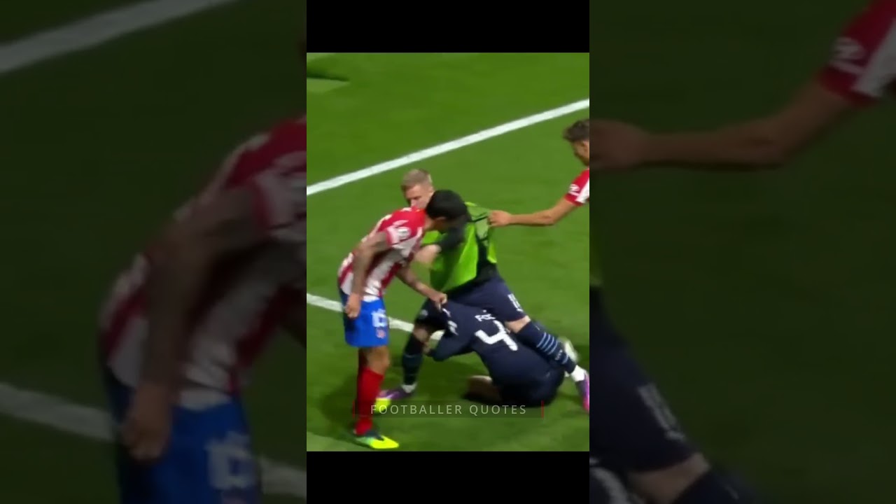 🔴 Felipe Got A Red Card For Kicking Phil Foden | Footballer Quotes 