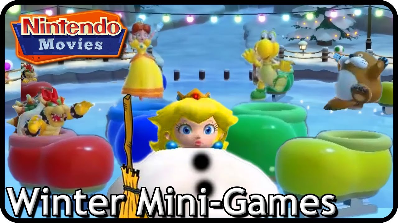 Mario Party Series - All Winter Mini-Games! (1998 - 2024)