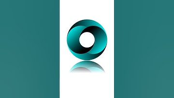 Create basic logo with circle in CorelDraw #shorts